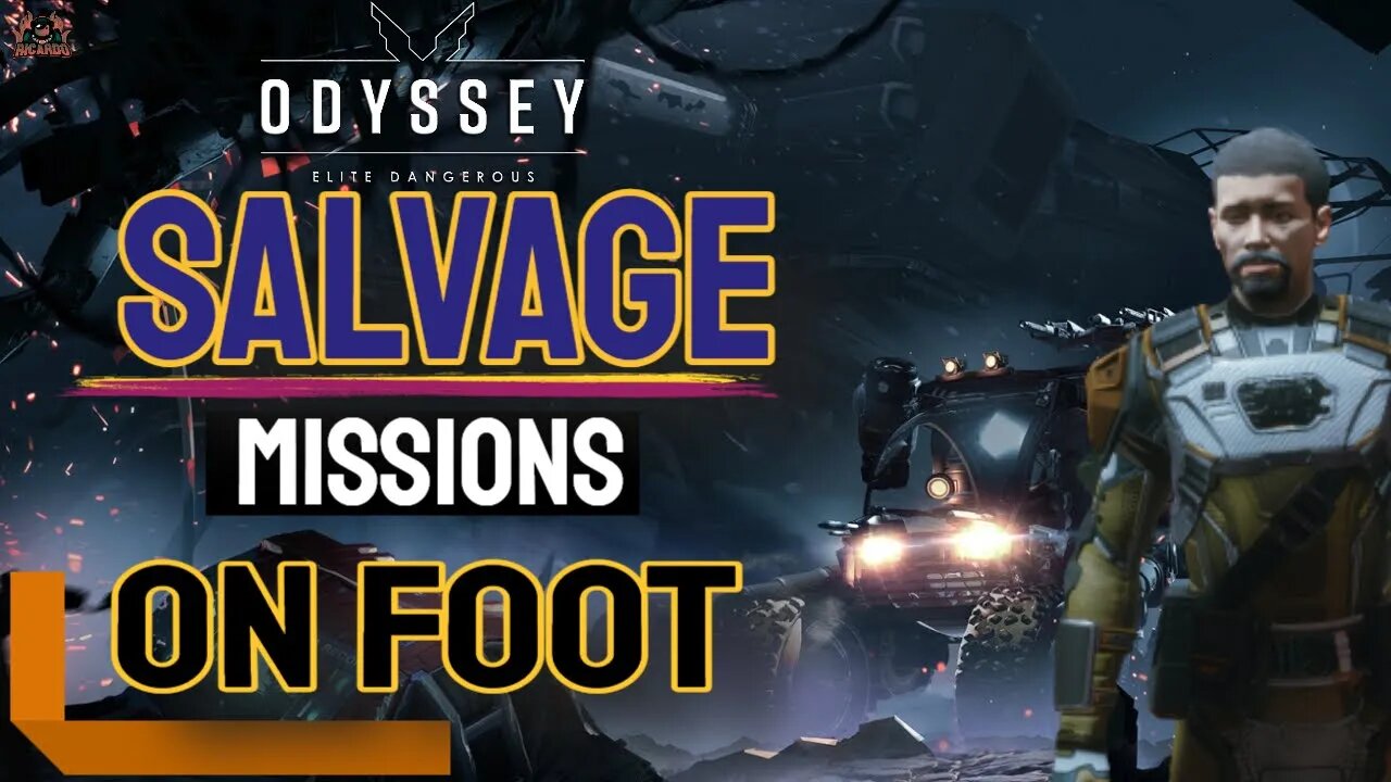 Easy Salvage Missions With some Danger // Elite Dangerous Odyssey