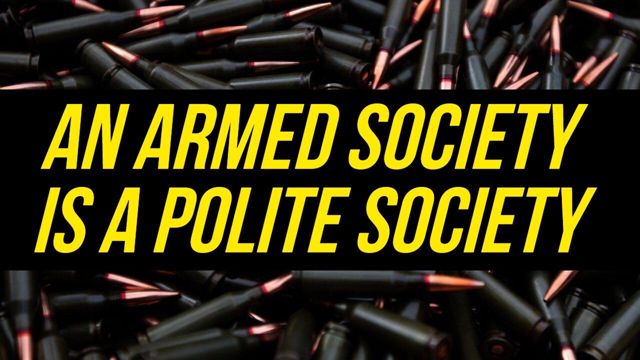 An Armed Society Is A Polite Society (Sanctuary Church Sunday Service 02/20/2022)