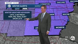 Winter Weather Advisory today