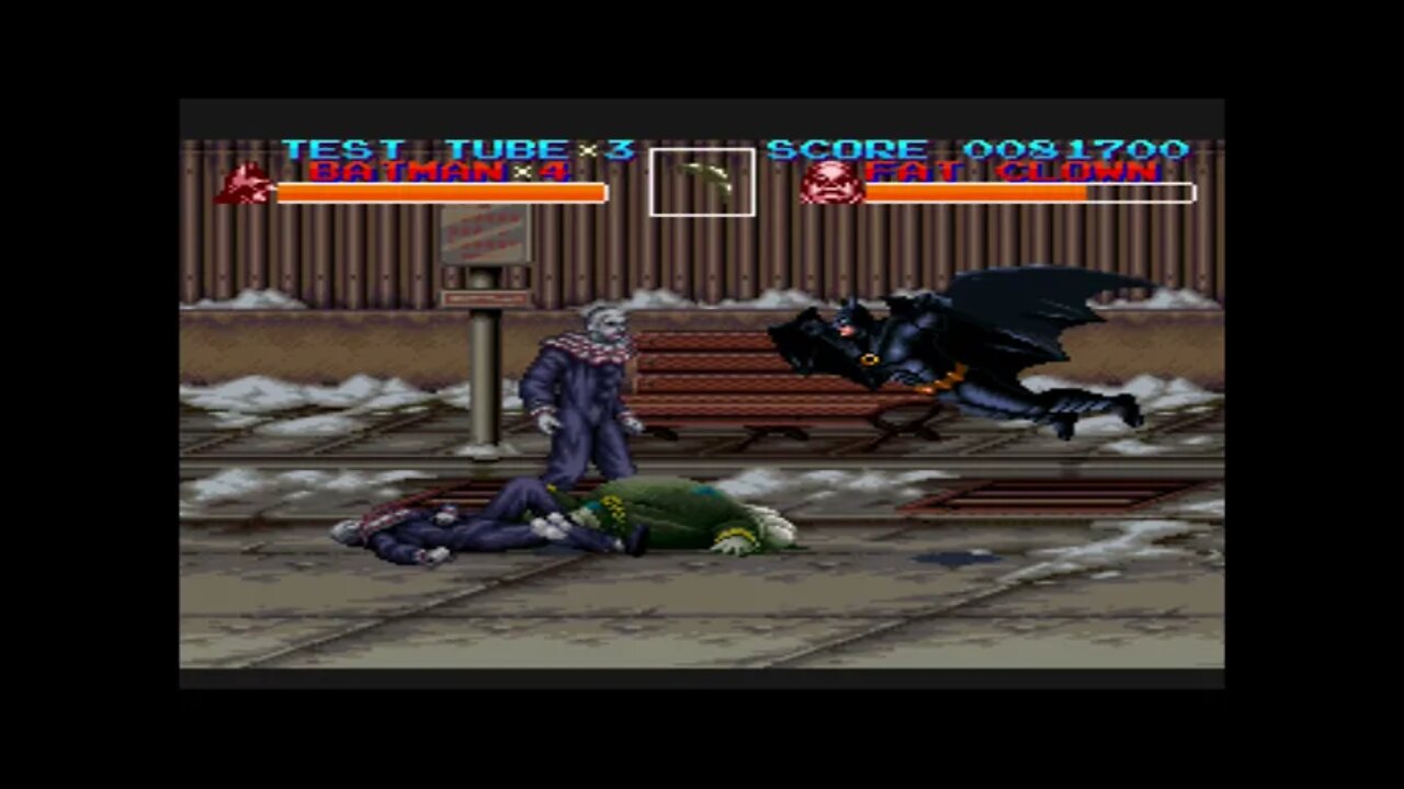 Batman Returns (SNES) - Hardest Difficult (Mania) - No Continues