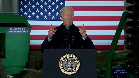 Joe Biden Claims "We've Always Come Out Of Every Conflict...Stronger Than When We Went In"