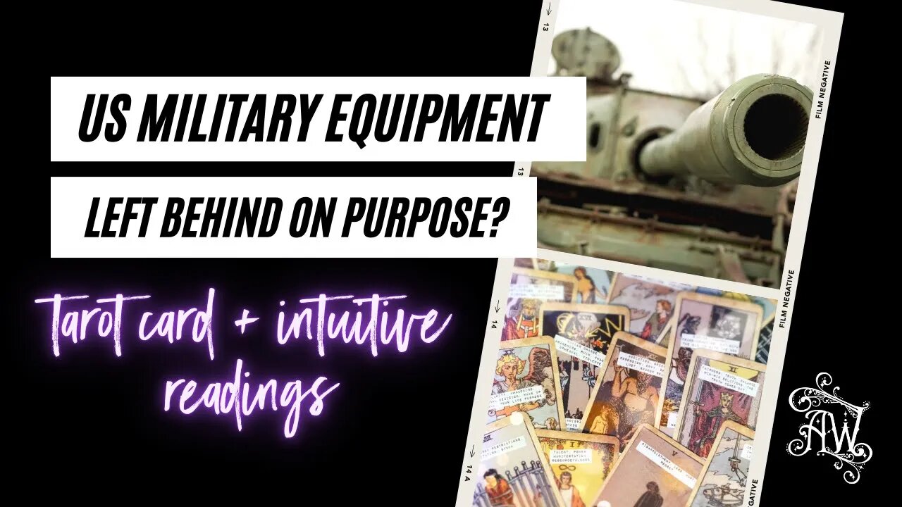 US Military Equipment Left in Afghanistan Psychic Reading