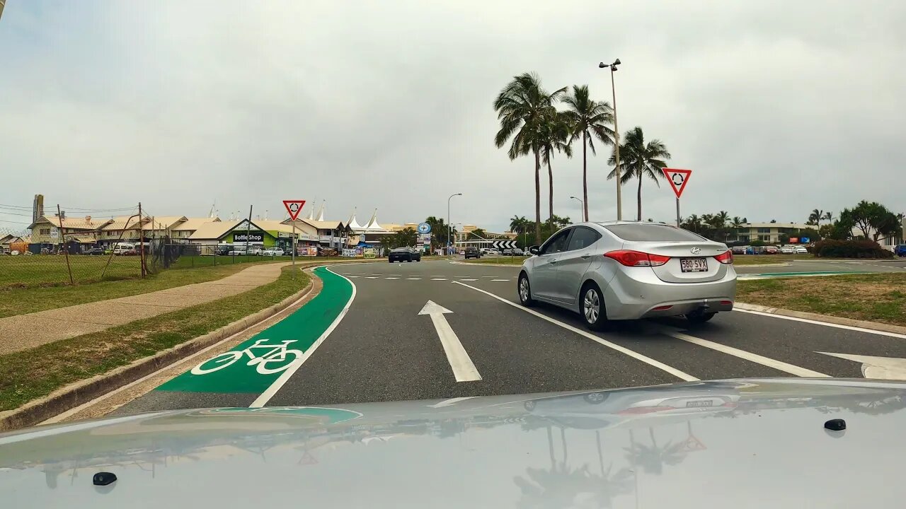 Driving in Gold Coast Main Beach