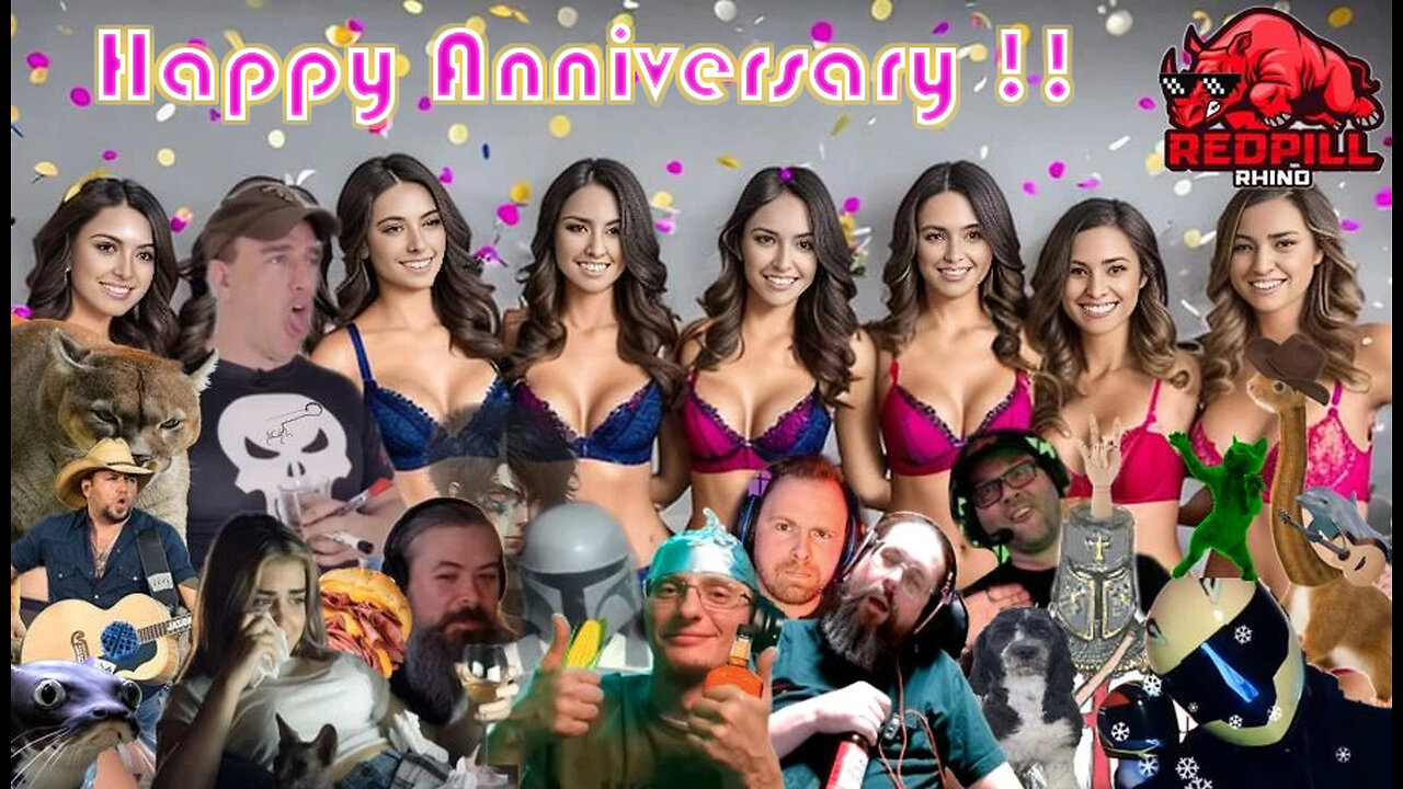 Red Pill Rhino One Year Anniversary Stream