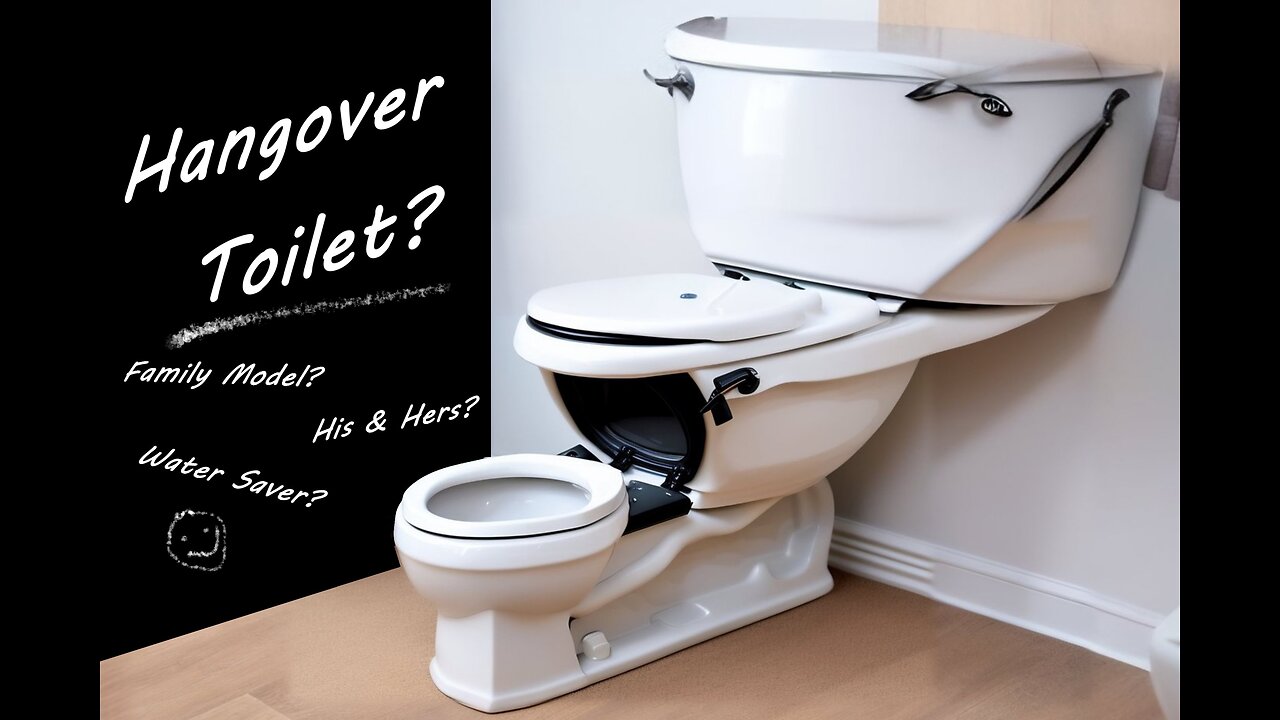Hangover Toilet. Dumb Obvious Question #5. The BARF & POO Deluxe Model. Is it a Good Idea? Why?