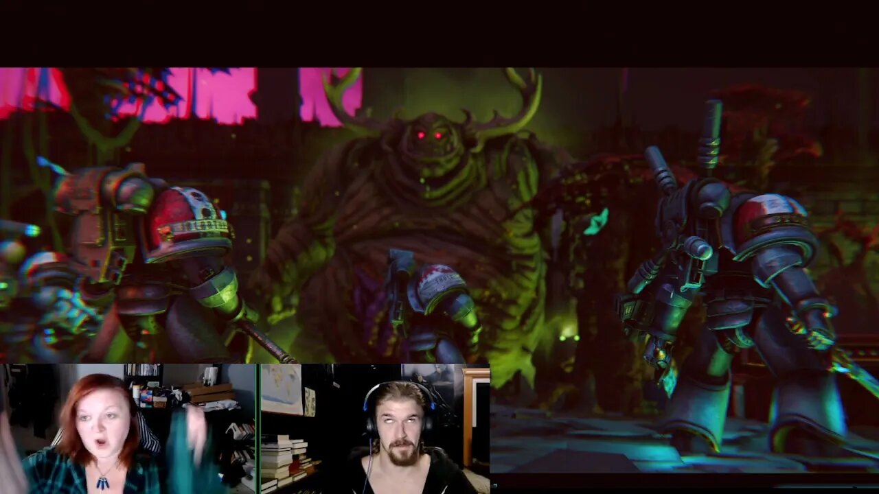 Warhammer 40K Chaos Gate - Daemon Hunter's: Aeger Boss Fight