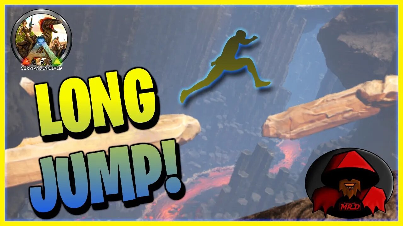 Ark #Shorts - Long Jump! | Ark Survival Evolved PS4 - Best Jump Ever?