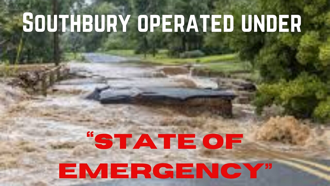 Southbury operating under ‘state of emergency’ due to intense flooding