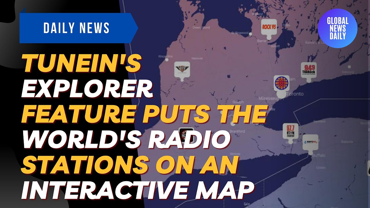 Tunein's Explorer Feature Puts The World's Radio Stations On An Interactive Map