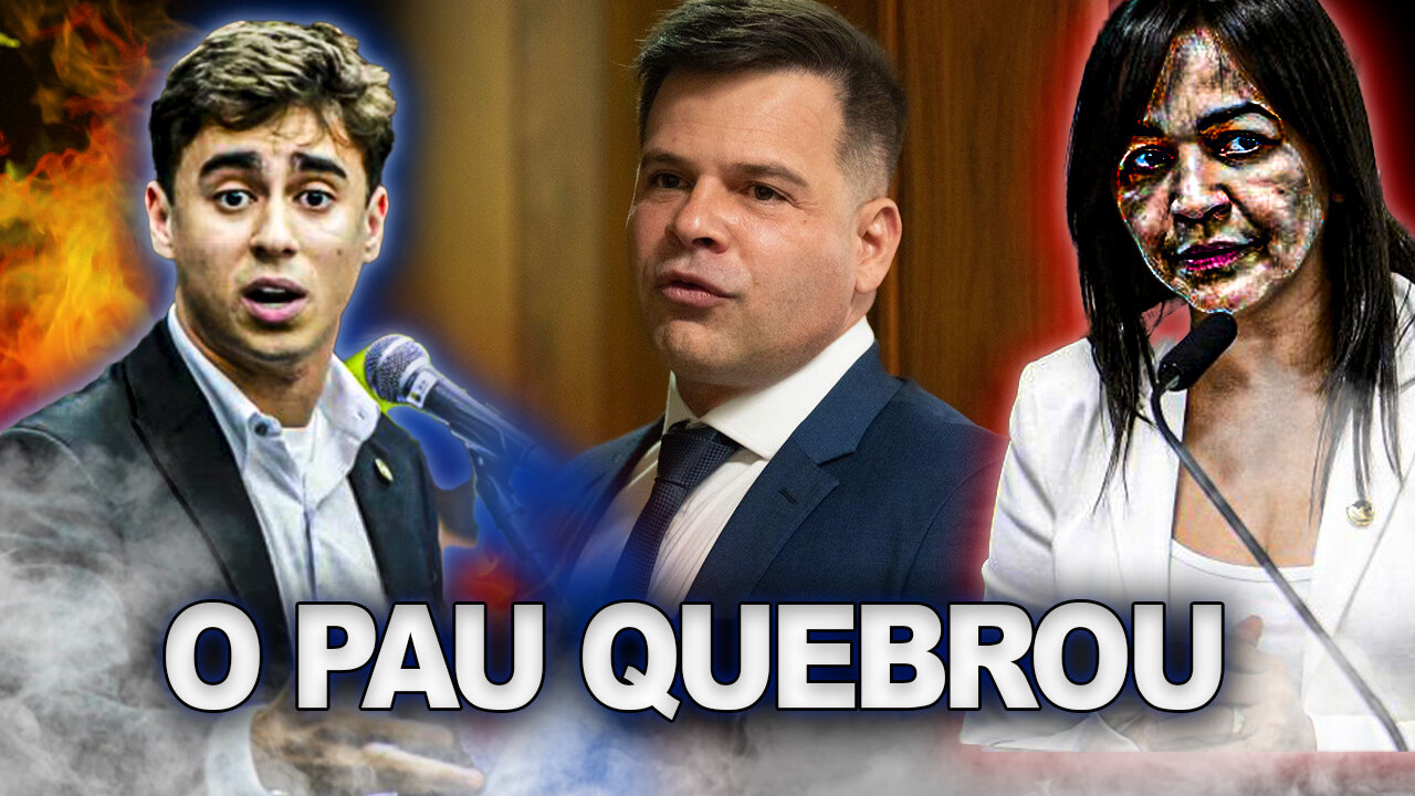 Nikolas fica irritado e quebra o pau na CPI