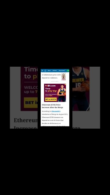 Here’s How Ethereum Price May Move After The Merge #cryptoshortsnews @AltcoinDaily @BitBoyCrypto