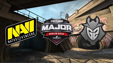 NAVI x G2 - overpass - StarLadder Major 2019