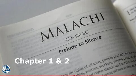 Malachi 3 & 4 End of the Old Testament / with RECAP