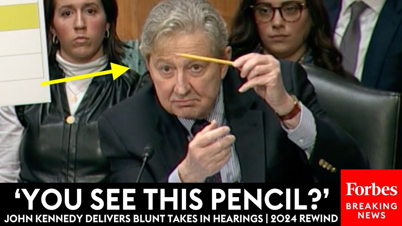 John Kennedy Delivers His Trademark Blunt Takes In Senate Hearings | 2024 Rewind