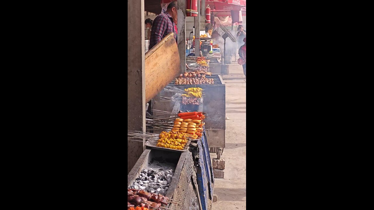 street foods of Uyghurs in Kashgar, Xinjiang, China