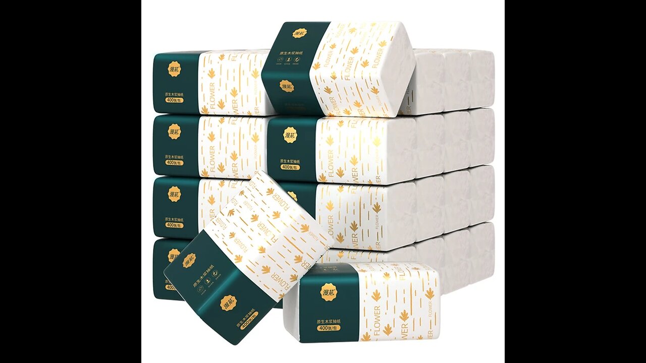 30 Boxes of Paper Towels Full Box Affordable Household Toilet Paper Household