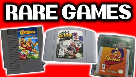 10 SUPER RARE NINTENDO GAMES WORTH MONEY - VALUABLE OLD GAMES TO LOOK FOR AT YARD SALES