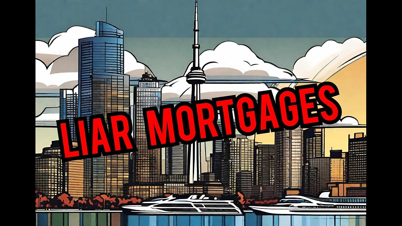 Toronto Liar Mortgages surfaces, money Laundering from china Destroying Canadian Middle class