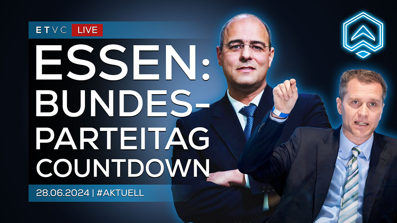 🟥 LIVE | ESSEN: #AfD Bundesparteitag COUNTDOWN beginnt... | #VorOrt