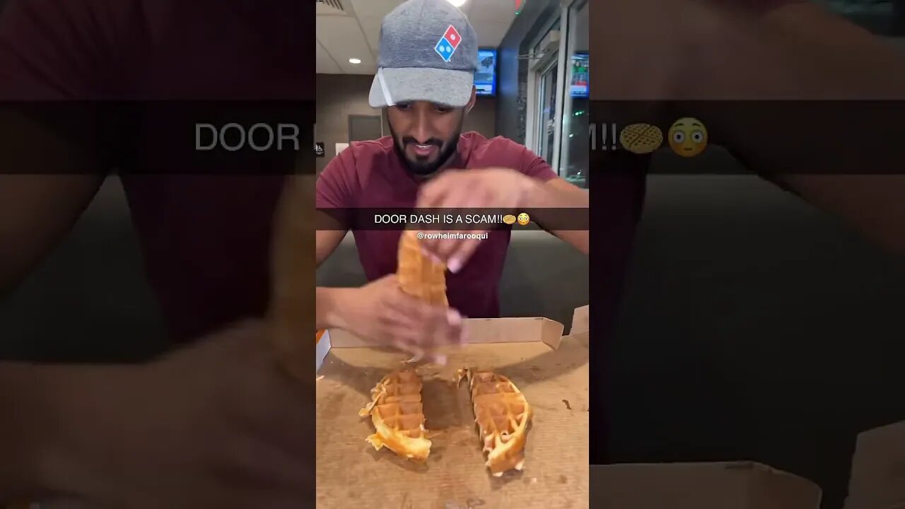 DOOR DASH IS A SCAM!!🧇😎#shorts