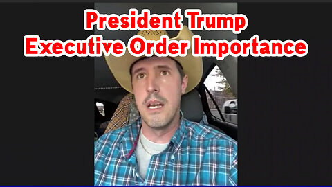 Derek Johnson STREAM Jan 4 "Pre Trump Executive Order Importance"