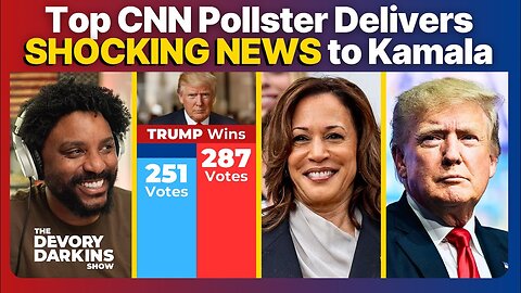 Top CNN Pollster DELIVERS DEVASTATING NEWS about Kamala