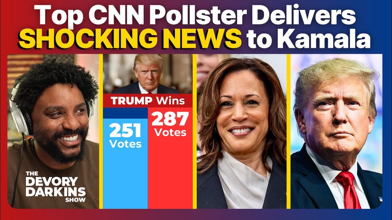 Top CNN Pollster DELIVERS DEVASTATING NEWS about Kamala