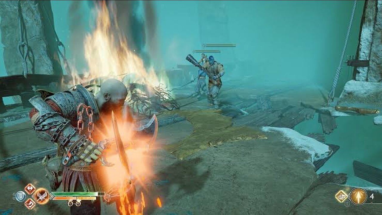 God of war 4 escape from Helheim
