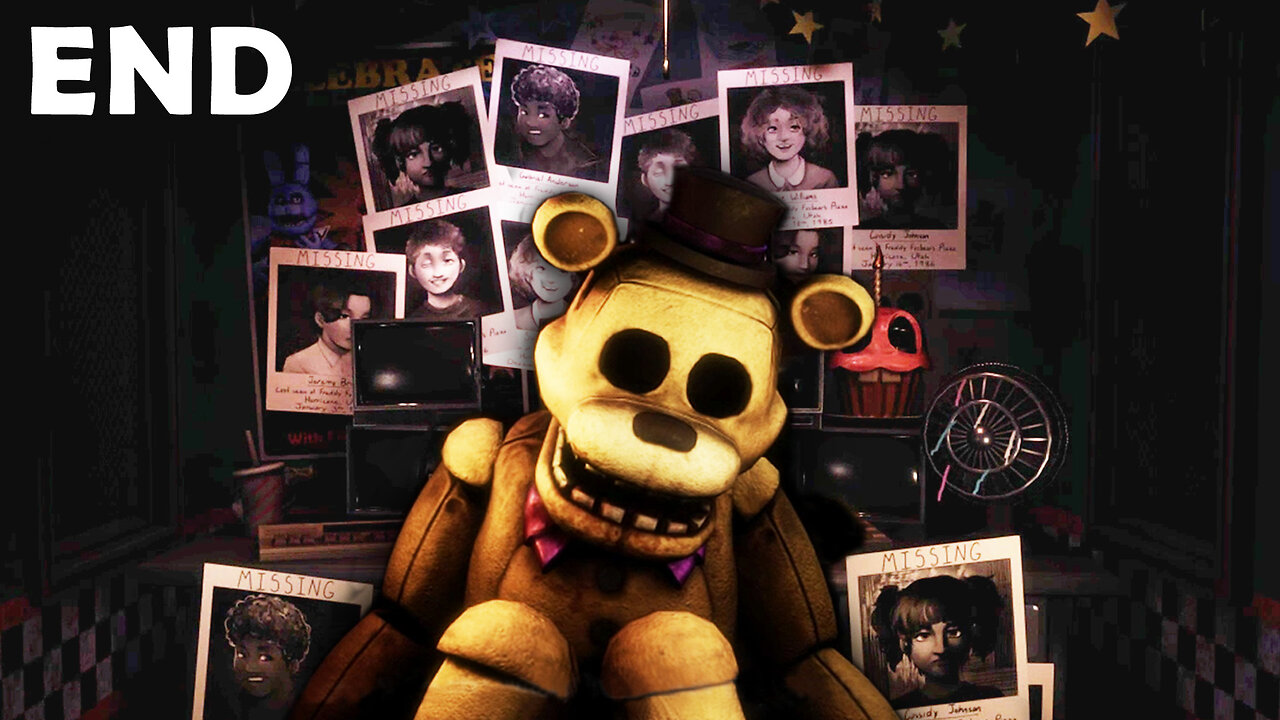 FNAF 1 Rewritten Overhaul - Final Boss Fredbear & True Ending