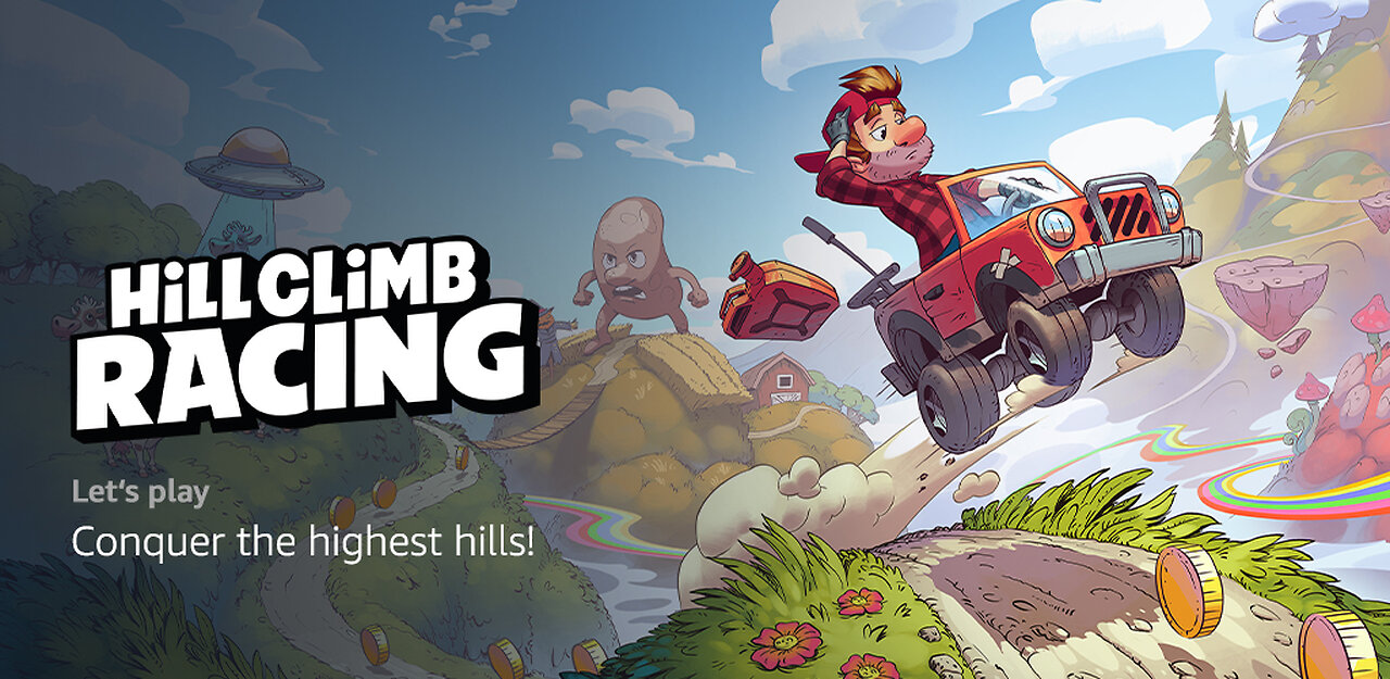 Hill climb video game