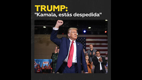 Trump arremete contra Kamala Harris en un acto de campaña