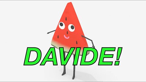 Happy Birthday DAVIDE! - WATERMELON Birthday Song