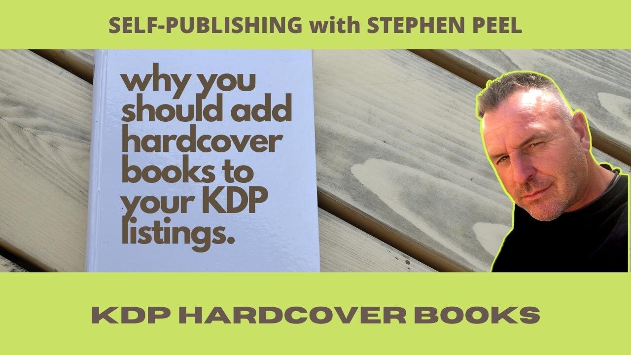 Why you need KDP hardcover books, and it's not the reason you might think! #hardcover