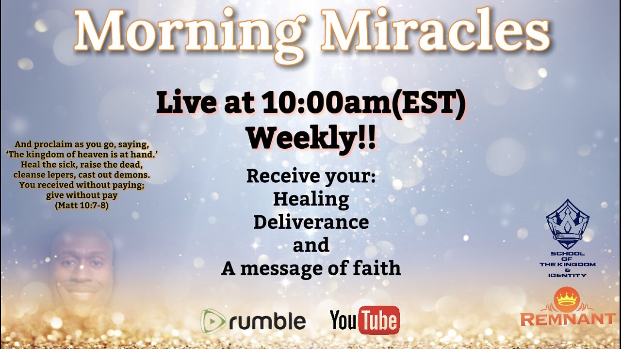 "Morning Miracles"(The Power of the Tongue PT#2)