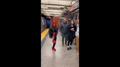 In the Subway BTS