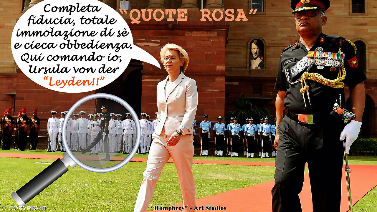 #URSULA VON DER LEYEN OSPITE DI FABIO FAZIO - “TORNATE A DIO CON TUTTO IL CUORE, NELLA MESSA E NEI SACRAMENTI😇💖🙏 E, MOLTO PRESTO, # NON DOVREMO PIÙ ASSISTERE A QUESTI... 'IPOCRITI E NAUSEANTI SIPARIETTI'...”👿👿👿