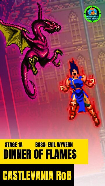 THIS STAGE IS AWESOME 😁 - Dinner of Flames + Evil Wyvern - Castlevania Rondo of Blood Live Shorts