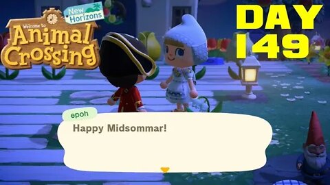 Animal Crossing: New Horizons Day 149 - Nintendo Switch Gameplay 😎Benjamillion