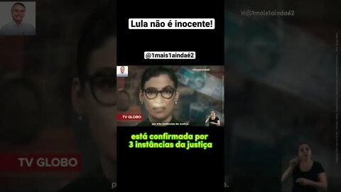 #1 Lula não é inocente e ponto! @Jair Bolsonaro tem razão e será reeleito no primeiro turno.