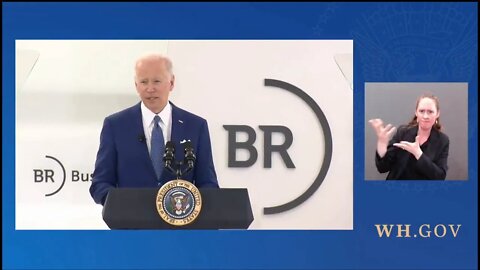 Biden: "There's going to be a new world order out there and we have to lead it"