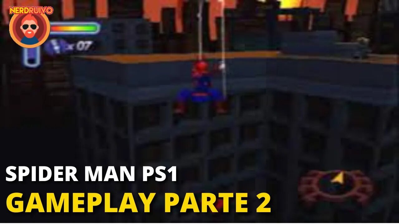 GAMEPLAY DO RUIVO POWER SPIDER MAN PS1 PARTE 2