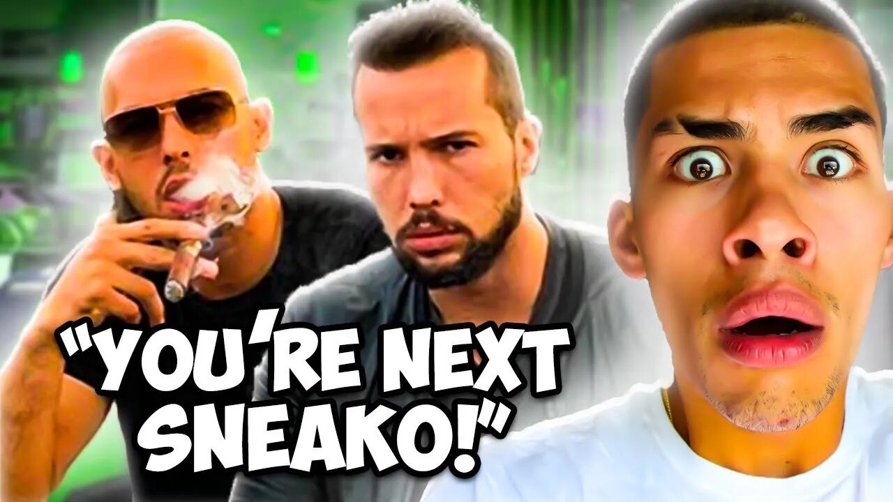 “YOU’RE NEXT!” Tristan Tate Warns SNEAKO… Andrew Tate Rumble Reaction