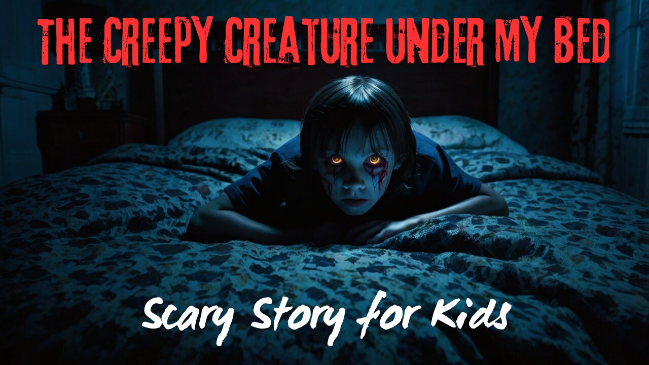 The Creepy Creature Under My Bed- Scary Story for KIDS