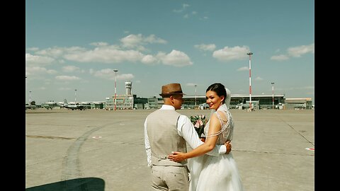 Aeroporto Internacional de Kazan realizou um casamento