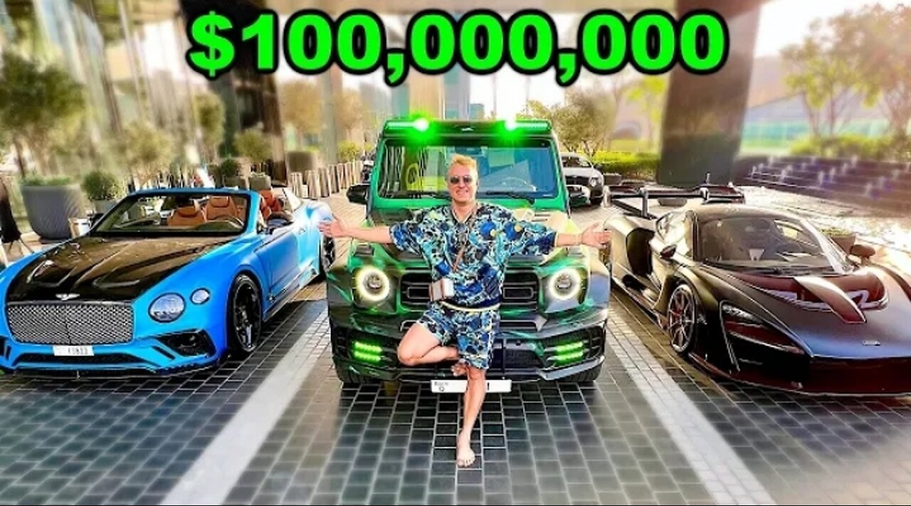 Meet the Bitcoin Billionaire $100,000,000 Car Collection