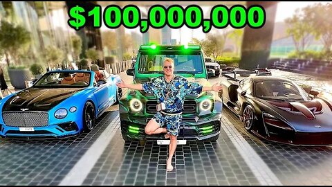 Meet the Bitcoin Billionaire $100,000,000 Car Collection