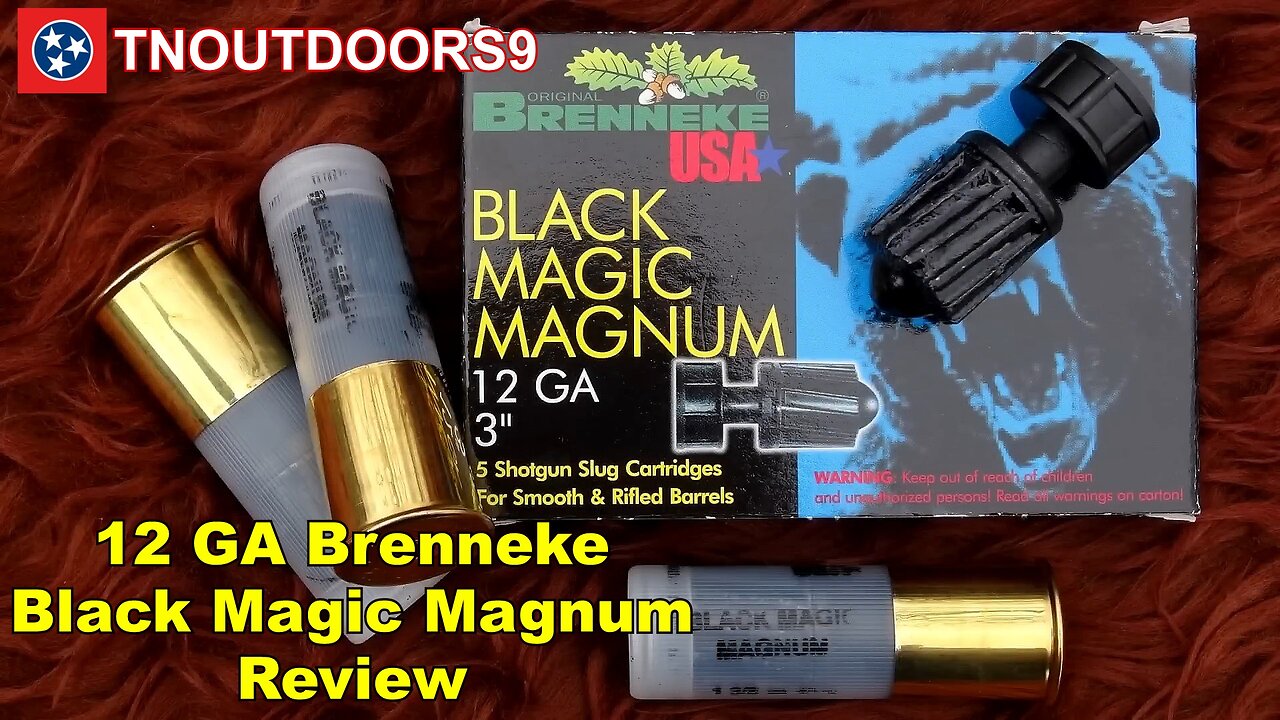 12 GA BRENNEKE BLACK MAGIC MAGNUM Review