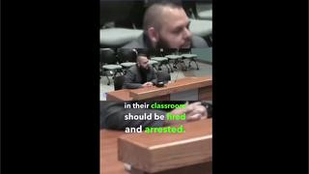 A Father NUKES School Board Over Pride Flags in Classrooms