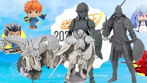 WONDER FESTIVAL 2023 SUMMER PART 12 MAXFACTORY, GOODSMILE, FREEING展品: ACTION FIGURE FIGMA SERIES