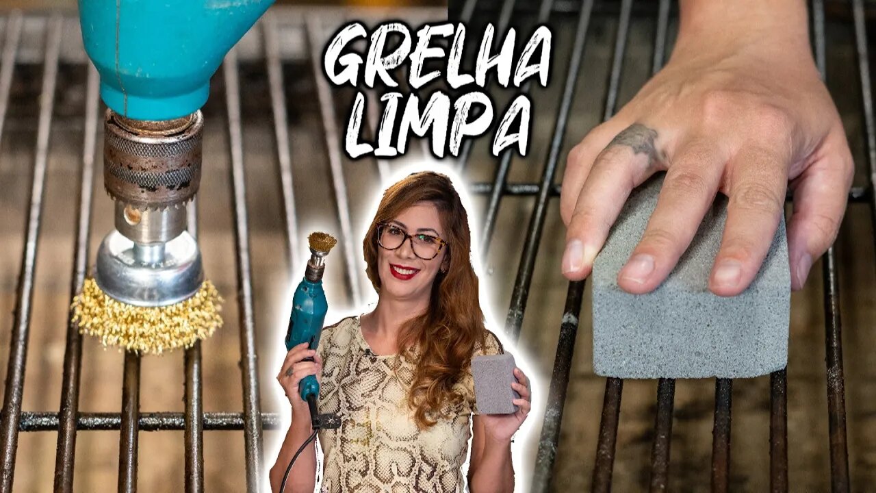 COMO LIMPAR A GRELHA DA CHURRASQUEIRA